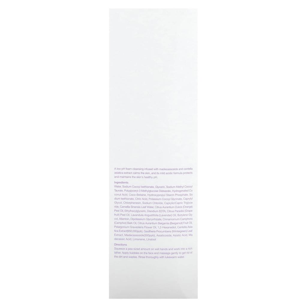 Derma Nature Relief Madesica Ph Балансирующая пенка для умывания, 150 мл(5,07 жидких унций)