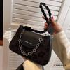 High-end Small Bag Women's New Texture Niche Design Shoulder Underarm Bag Chain Bag Crossbody Bag