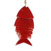 Colorful Koi Fish Wind Chimes Metal Crafts Outdoor Eaves Hanging Decorations Fish Wind Chime