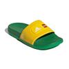Детские шлепанцы LEGO x Adidas Adilette Comfort Желто-зеленые GV8233