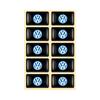 5_10PCS VW R Car logo 3D Epoxy Sticker Decals For Volkswagen Jetta Lavida Bora polo passat b6 b8 mk6 golf  Rline CC accessories RE8