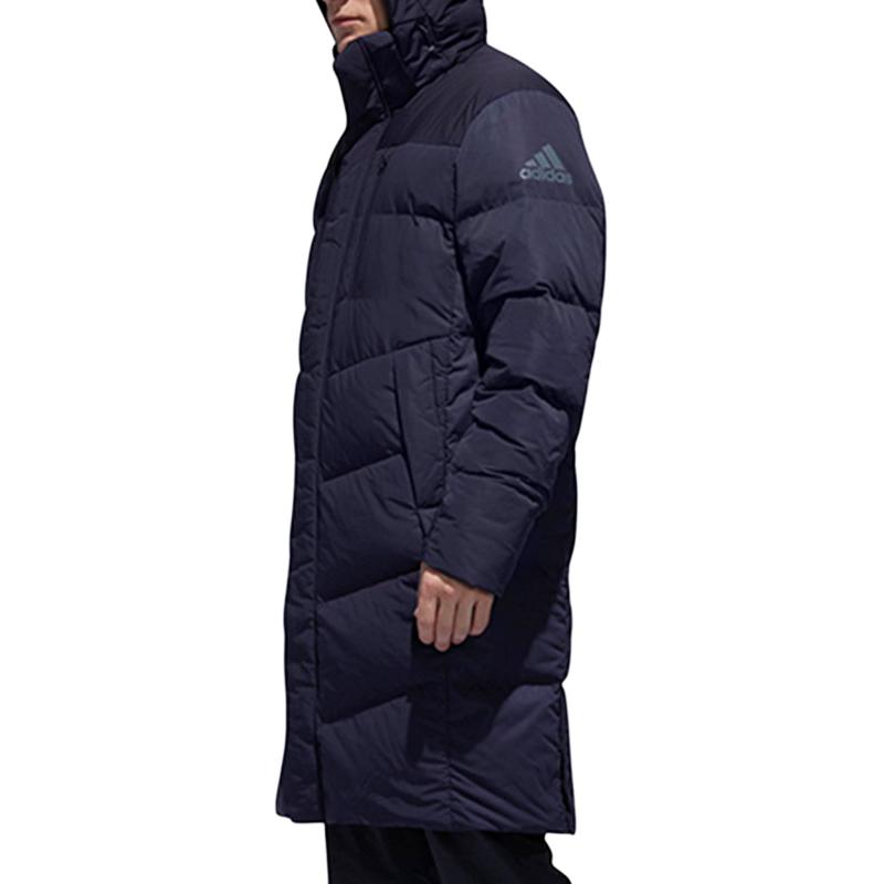 adidas Мужская пуховая куртка темно-синяя CZ0627