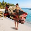 Lewis Hamilton Customized Name Text Beach Towel, Soft Absorbent Towel Beach Pool Travel Personal Gift
