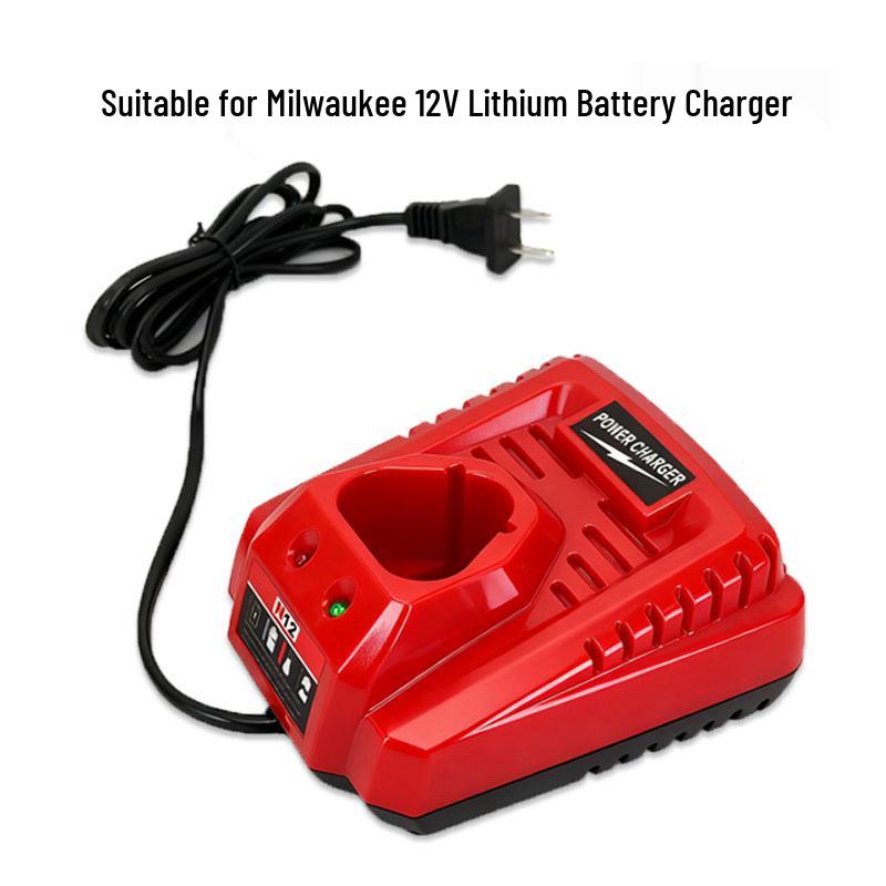 Аккумулятор и зарядное устройство Milwaukee M12 12V для замены к электрогаечному ключу и дрели