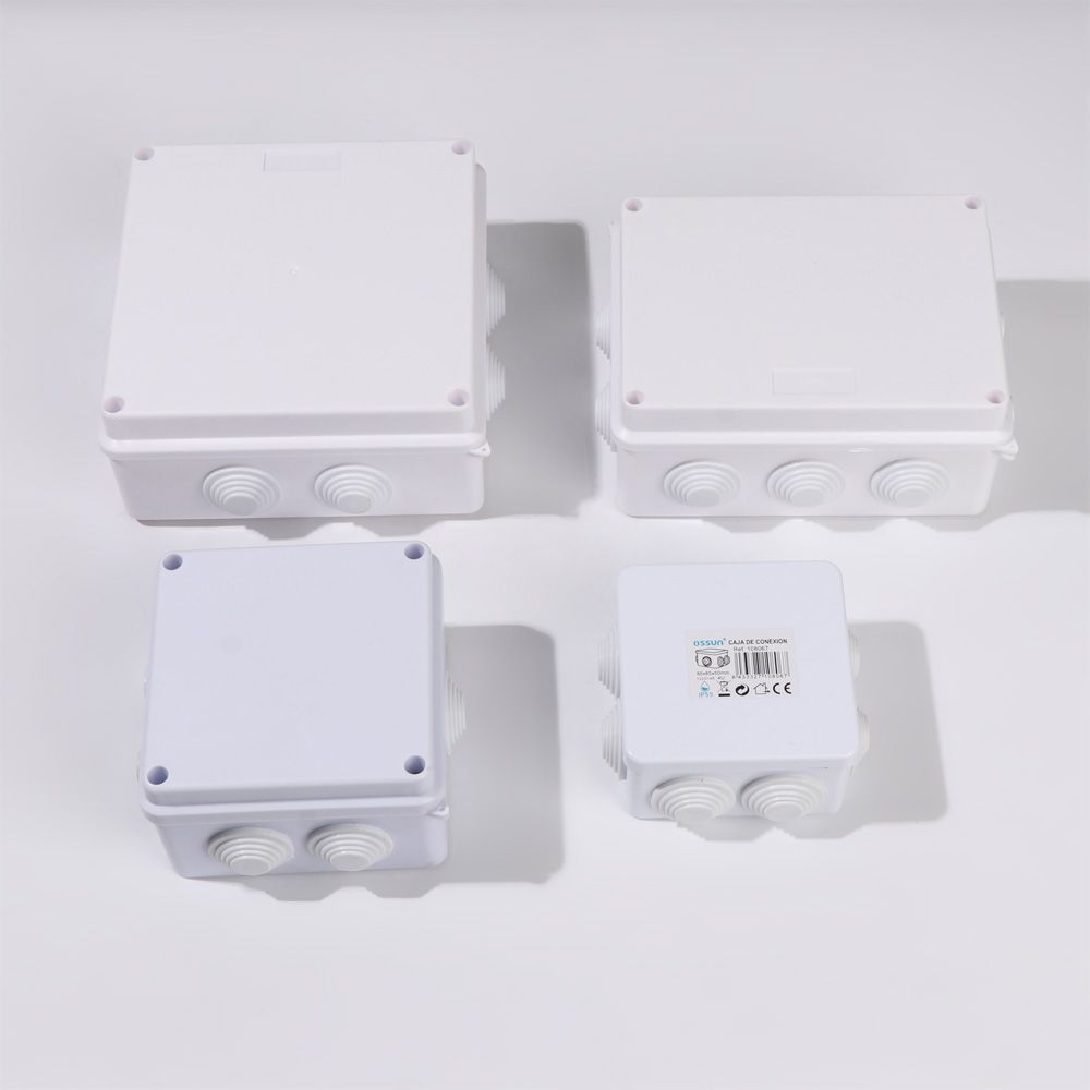 Пластиковый ABS IP65 Распределительная коробка для наружного использования Электрические распределительные щиты Корпус для электропитания Внутренняя оболочка для проводов