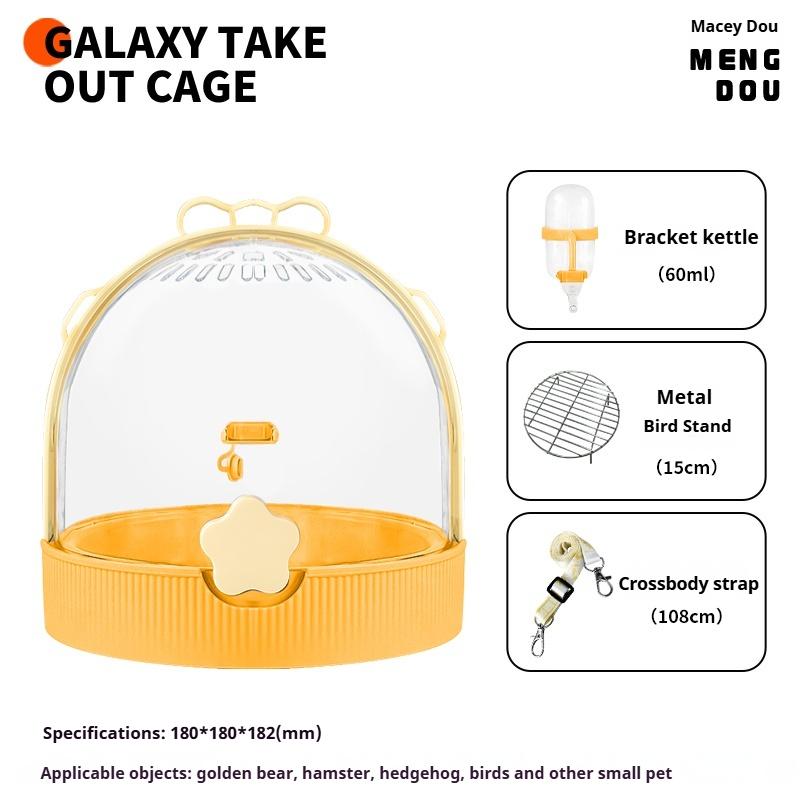 Товары для животных Клетка для попугаев на вынос Удобная клетка для выноса Сумка для выноса Предназначена для просмотра на открытом воздухе Ветрозащитная Можно носить в руке или через плечо