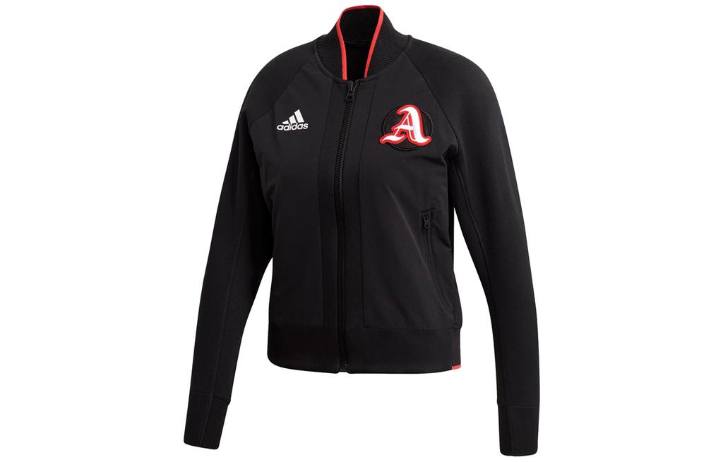 adidas Куртки VRCT Женские Черные Стойка Умеренные Другие FI9214