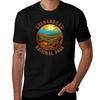 Shenandoah National Park Illustration Distressed Circle TShirt t shirts for man graphic funny anime tshirt TShirt