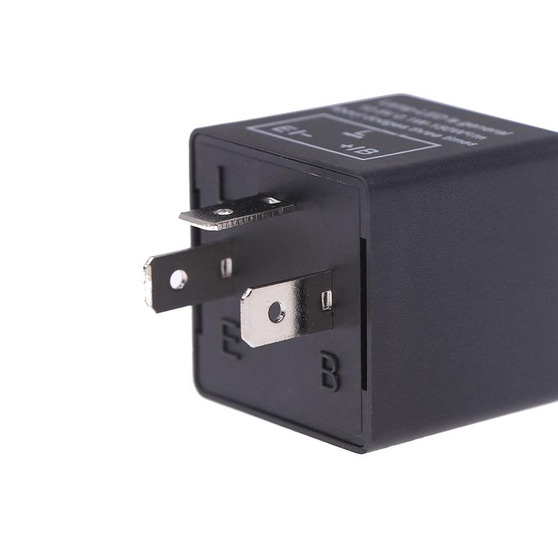 Led Flasher Blinker Cf14Kt Universal 3 Pins 12.8V 0.1W-150W Adjustable Led Turn Light Flasher Flash Relay For Car