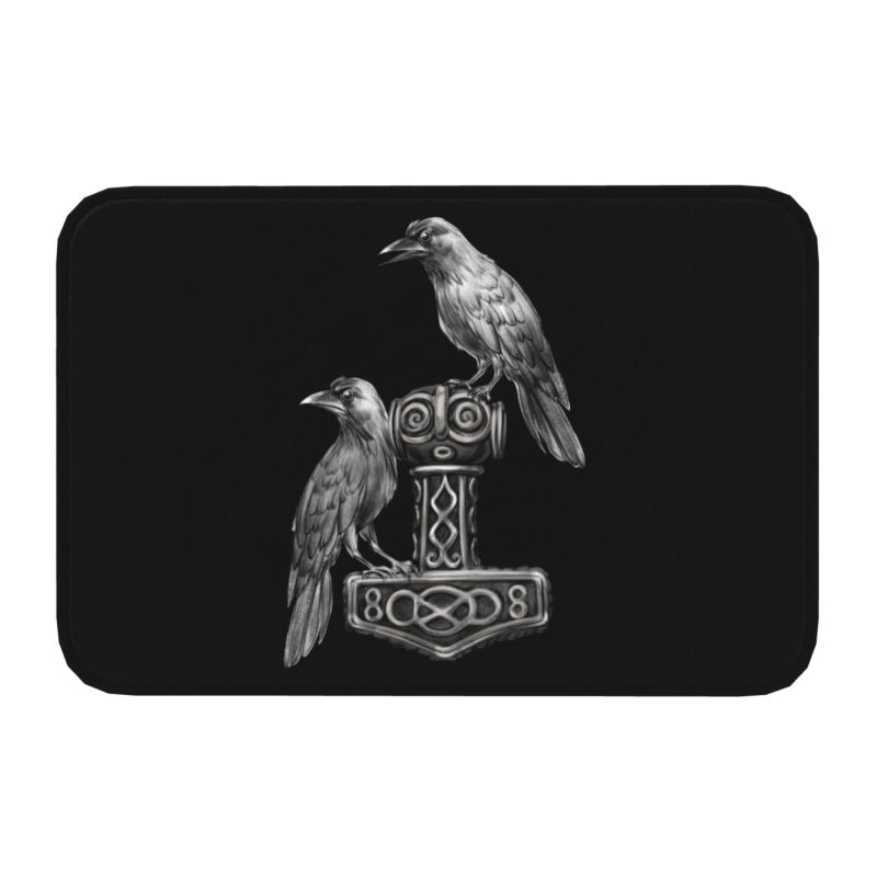 See You In Valhalla Front Door Floor Entrance Mat Norse Viking Odin Ragnar Bathroom Kitchen Doormat Living Room Carpet Rug
