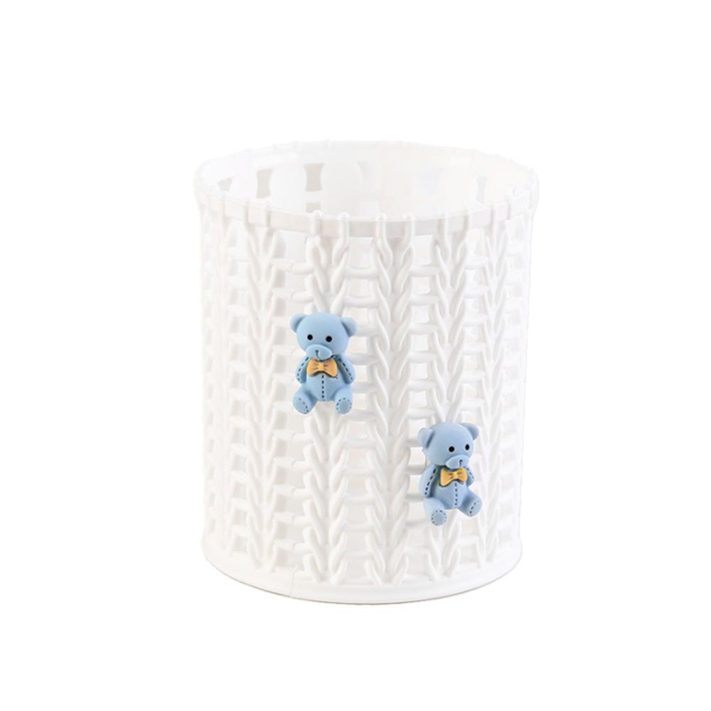 New Cartoon Student Stationery Desktop Organize Storage Tool Pen Holder Makeup Brush Storage