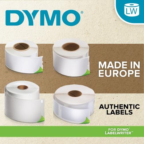 Dymo 99014 (S0722430) Label Roll Black On White, 54Mm X 101Mm, 220 Labels