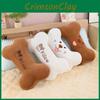 Creative Cartoon Dog Bone Shaped Plush Pillow Cushion Gift For Kids And Teens