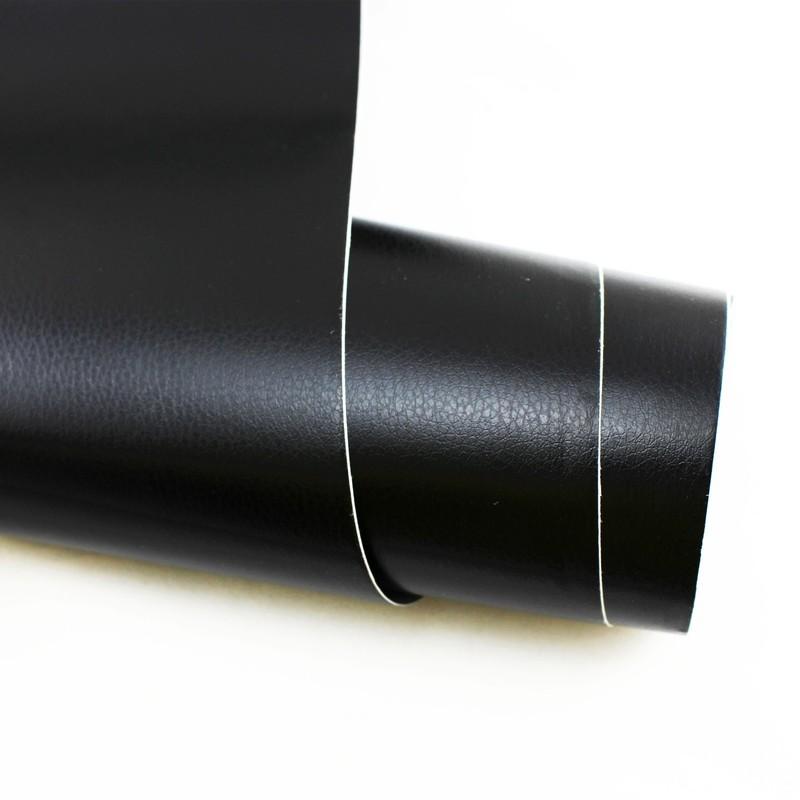 Car Auto Interior Trim Panel 3D Leather Texture Sheet Film Vinyl Sticker Black