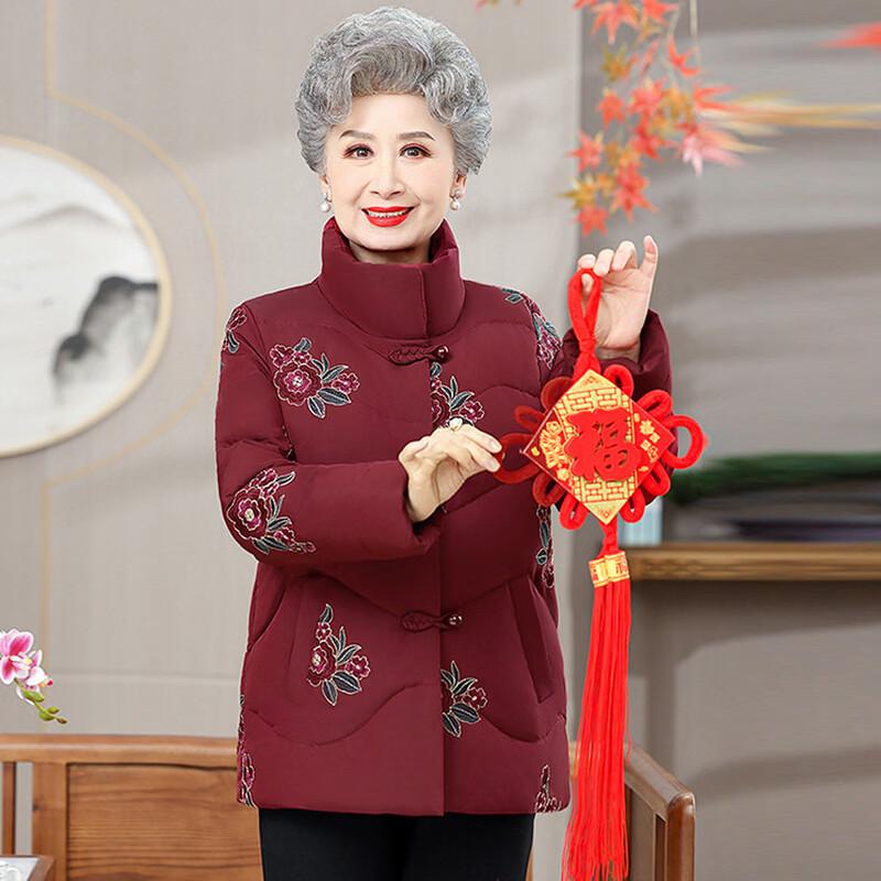 YUZHAOLIN Women's Plus Size Elderly Down Jacket