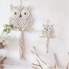 Children's Bedroom Wall Art Animal Pendant Nursery Ornament  Woven Owl Macrame Room Decor Handmade Boho