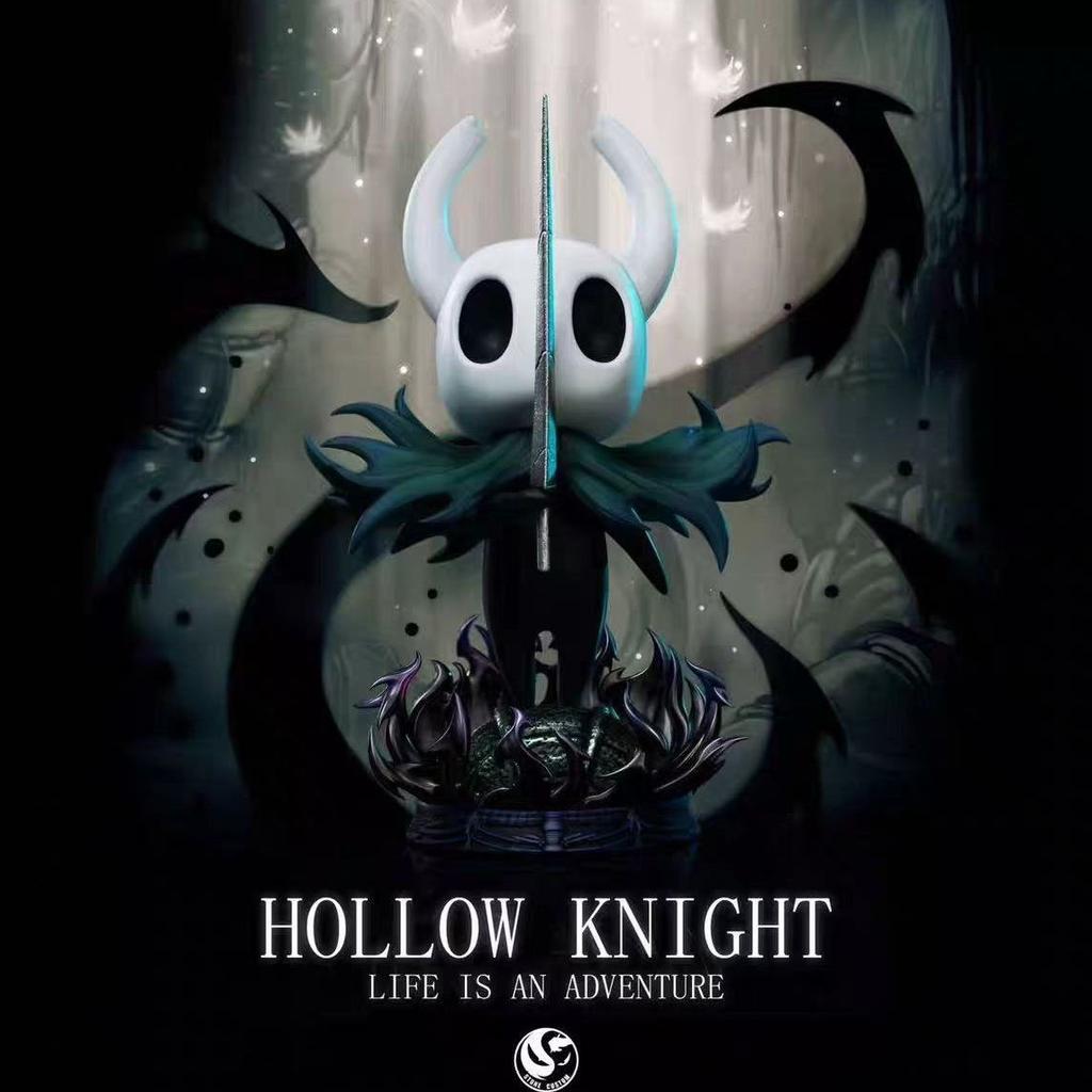 Новая фигурка-модель из аниме Hollow Knight Маленький Рыцарь, игрушки, ручная работа, игровые аксессуары, основа, коллекционная статуэтка, статуя, ПВХ модель