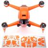 WRAPGRADE for DJI FPV Skin (Neon Orange)