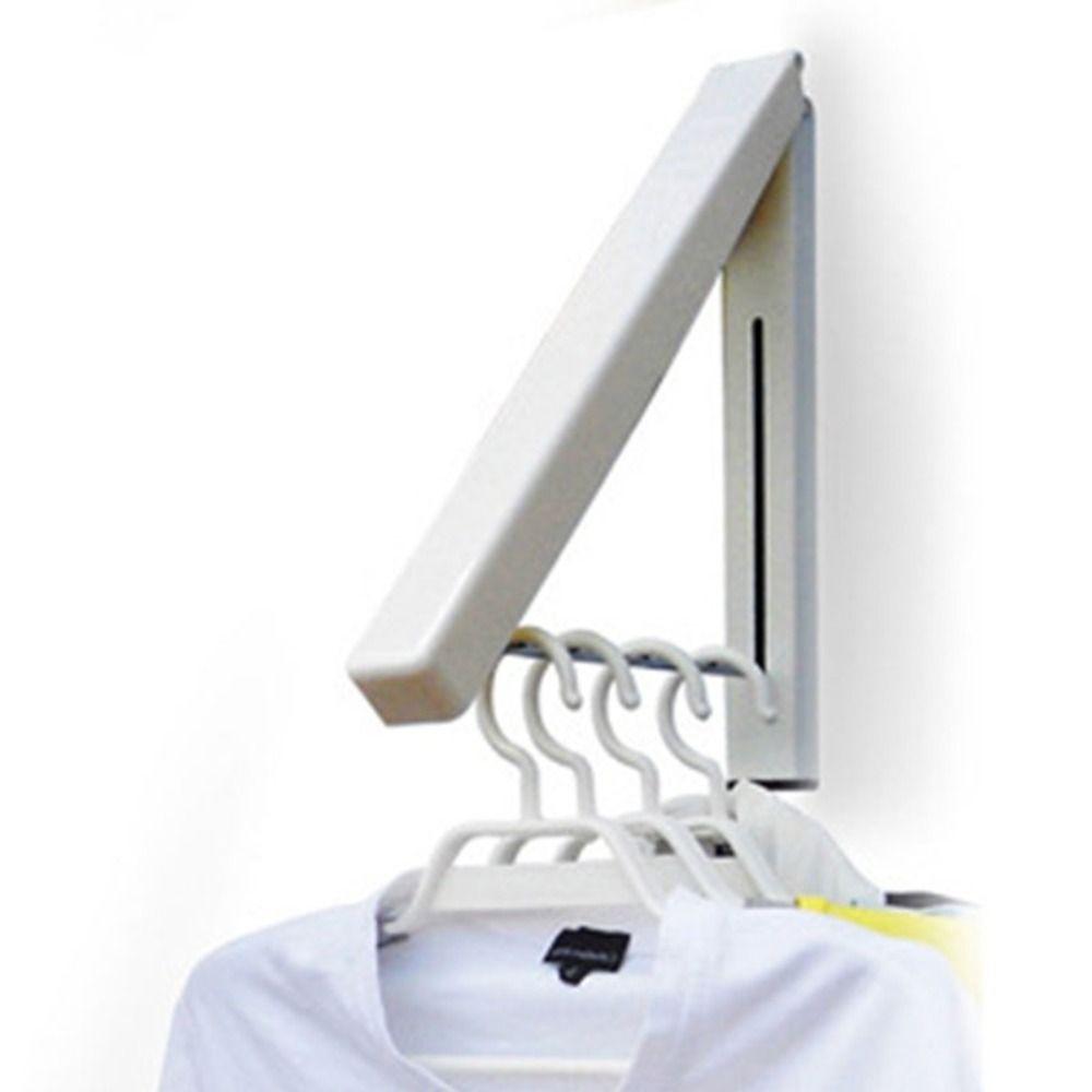 Домашняя выдвижная настенная складная вешалка для полотенец Вешалка для одежды Стеллаж для хранения Организация одежды