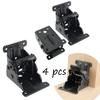 4pcs Iron Folding Support Frame Self-Locking Hinge Table Leg Fittings And Gussets-For Folding Legs Hardware Tool Adjustable Connector