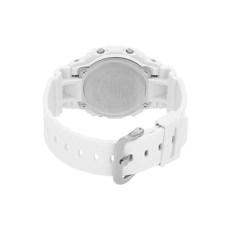 Casio Маленький квадратный ЖК-дисплей ударопрочный Ремешок из кварцевой смолы мужской и женский одинаковый стиль Белый циферблат DW-5600MW-7&BGD-5000U-1BPR