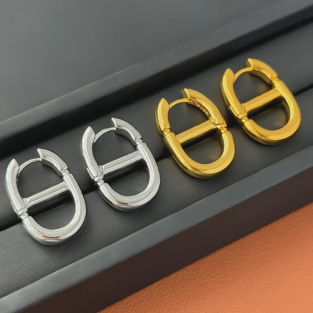 Серьги-CD в стиле хип-хоп с серебряным покрытием S925 для женщин — креативная уличная мода