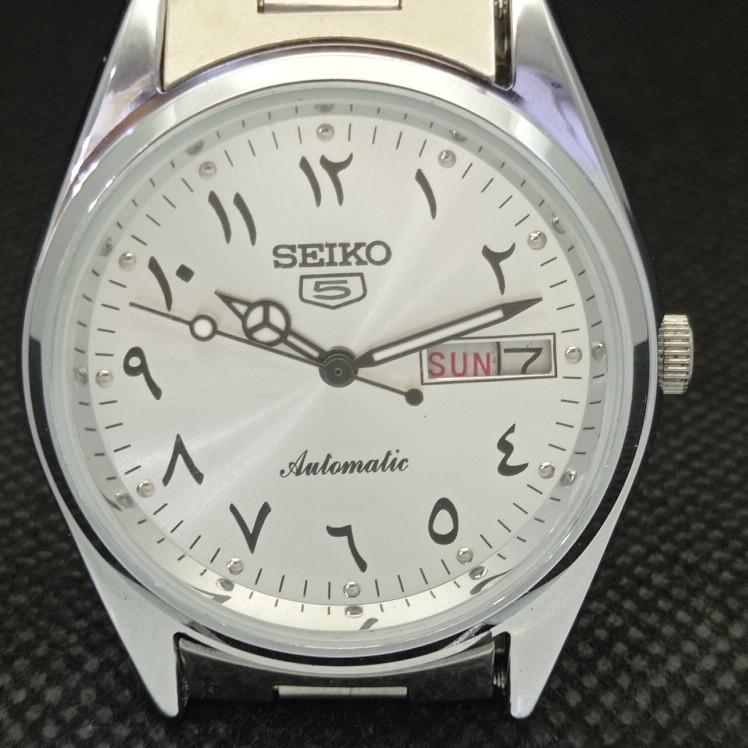 REFURBISHED VINTAGE SEIKO 5 AUTOMATIC 6309A JAPAN MENS ARABIC WATCH A318860-9 Seiko-a318860-1