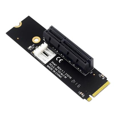Карта-райзер M.2 на PCIE 4X Адаптер M.2 на PCIe Питающие райзеры Плата расширения Конвертер для компьютерных аксессуаров