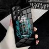 Чехол для телефона Rock Band K-Korn для Samsung S26 S25 Plus S20 S20 Plus S22 Ultra S23 FE S21 Plus S21 Ultra Стеклянная крышка