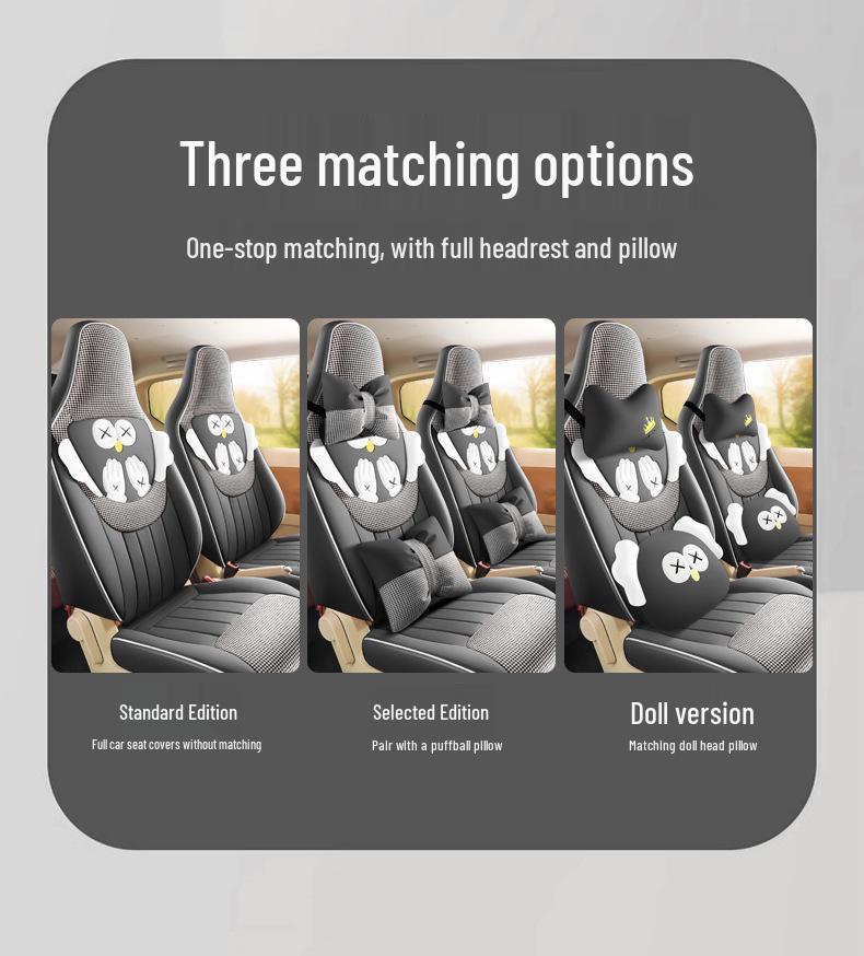 New Wuling Hongguang Mini Third Gen Car Seat Cushion: All-Season One-Piece Set