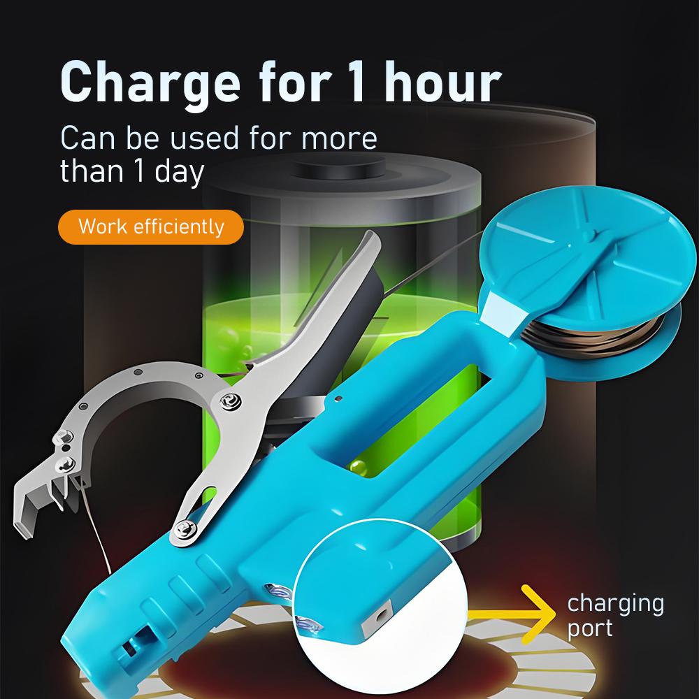 Машина для подвязки растений Ленточный инструмент для помидоров, перцев, винограда, огурцов и вьющихся овощей, Отлично подходит для садоводов, фермеров