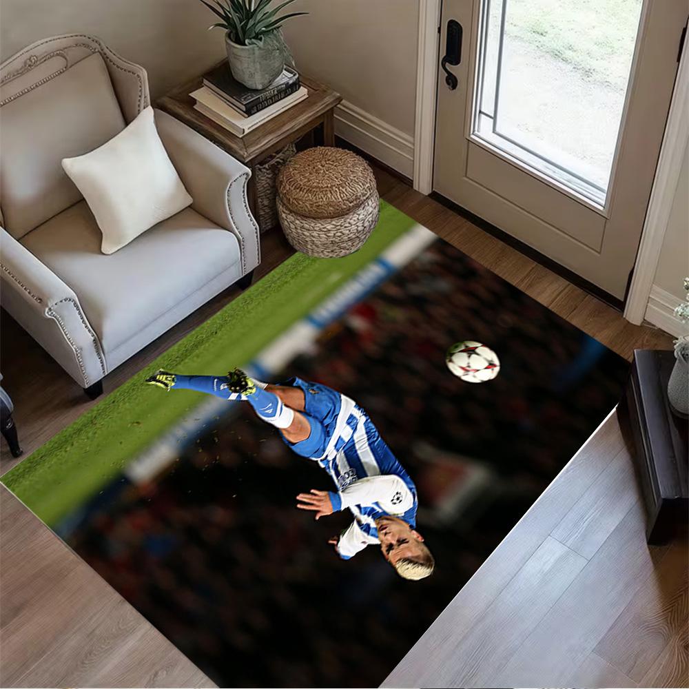 Player Celebration Floor Mat Perfect for Study room Outdoor Game Room Entryway Antislip Carpet Decorate Offices Gift for Festivals