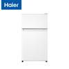 HAIER Компактный двухдверный холодильник 88 л, вилка CN (адаптер в комплекте)