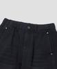 Age O.D. Vintage Elastic Waist Balloon Denim Pants [Black]
