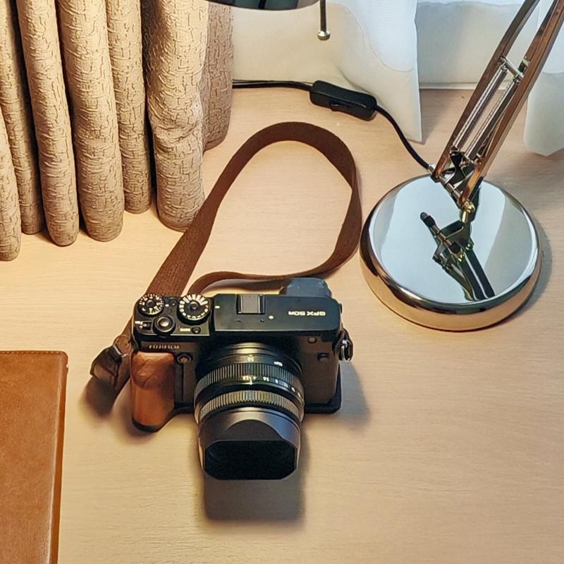 Металлическая квадратная бленда с металлической крышкой для объектива Fujifilm GF 50mm F/3.5 R LM WR --Аксессуары для камеры GFX50R