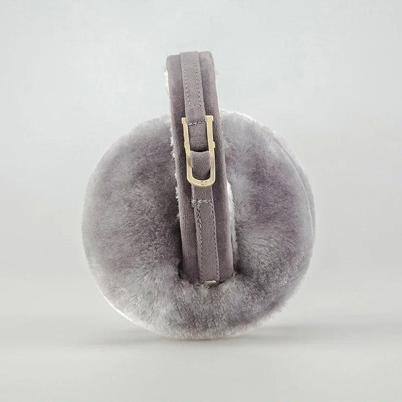 Зимние мягкие теплые наушники, плюшевые теплые наушники для женщин и мужчин, складные однотонные наушники, защита от холода на открытом воздухе