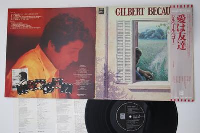 LP Пластинка GILBERT BECAUD - Gilbert Becaud EOS80744 EMI 1976 Япония Оби Поп Б/У