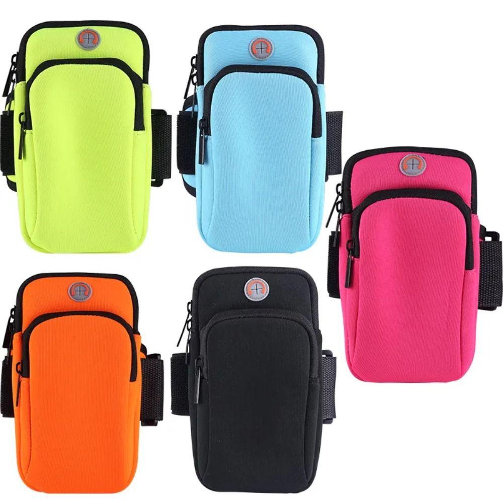 Black Blue Green Arm Bags Neoprene Running Accessories Sports Armband Phone Case Universal