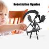 Фигурка робота-дьявола с аксессуаром в виде крыла и оружия, подвижные суставы, 3D-печатная модель робота, игрушка для снятия стресса, шарнирная фигурка-манекен, украшение