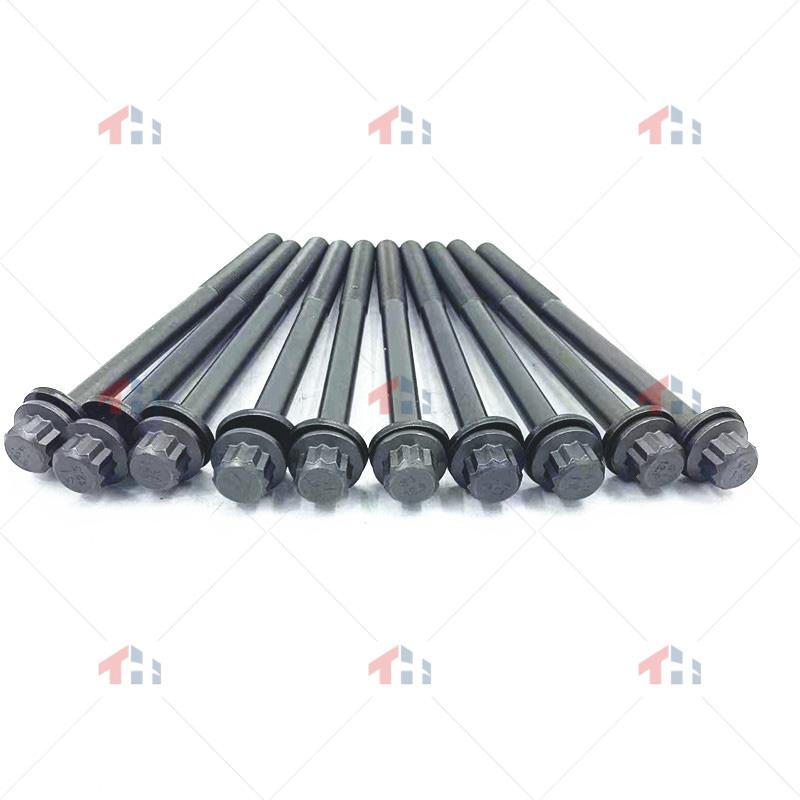 1003700XED61 10PCS Car Cylinder Head Bolts Suitable for Great Wall HAVAL H9 POER Diesel Engine GW4D20T GW4D20M