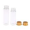 10Pcs 5/7/10/14/18/20Ml Glass Bottle Tiny Glass Jar Sealed Bottle Wishing Bottle