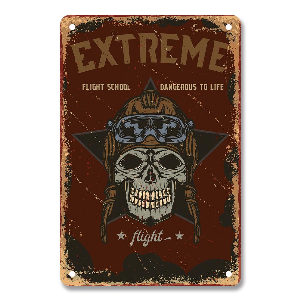 Vintage  Motorcycle  Metal Tin Signs Poster Plate Wall Decor for Home Bars Garage Cafe Clubs Retro Posters Plaque