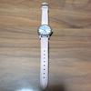 Подержанные розовые кожаные часы FURLA