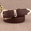 Simple Women's Belt Solid Vintage Leather Belt Fashion Waistband Belts  Pants