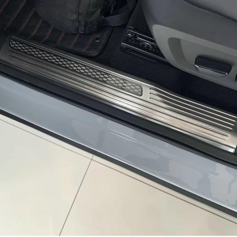 Накладка на порог наружная для Mitsubishi Outlander 2024+ Накладки на порог Рамка педали Аксессуары Наклейки