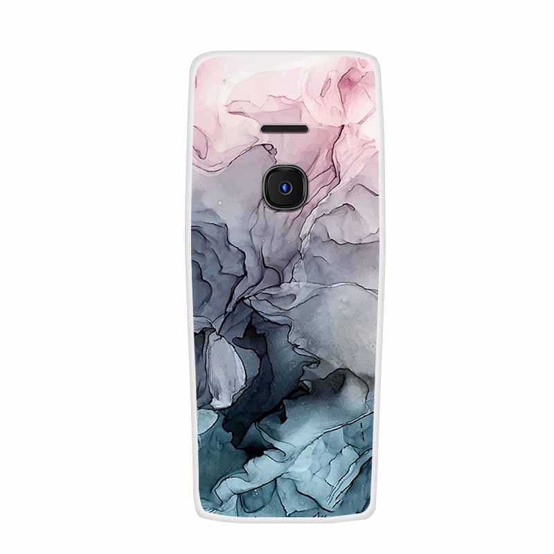 Чехол для Nokia 8210 4G Чехол Новая Мода Мраморный силикон Мягкий ТПУ Задняя крышка Для Nokia 8210 4G Чехлы для телефонов Nokia8210 TA-1507 Capa