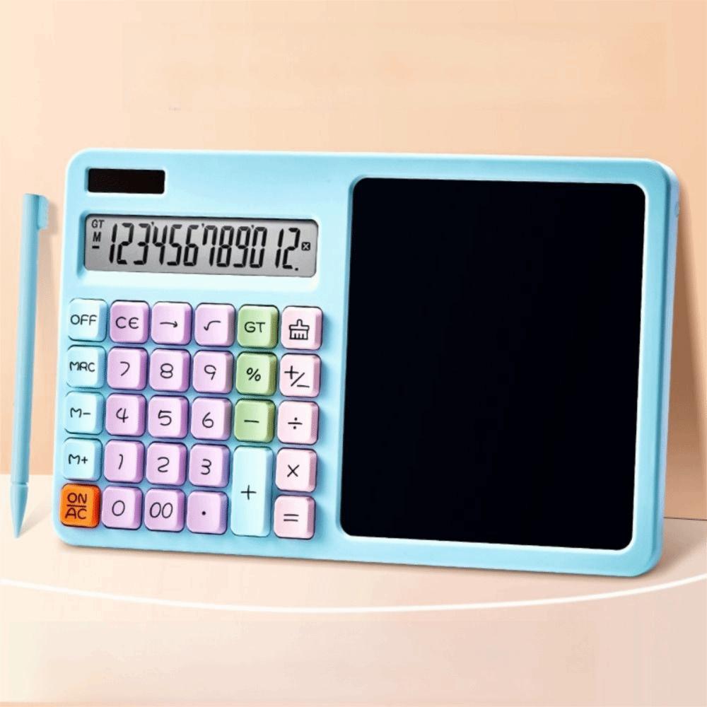 Large LCD Display Calculator with Writing Board Handwriting Board Calculator  Kids Learning