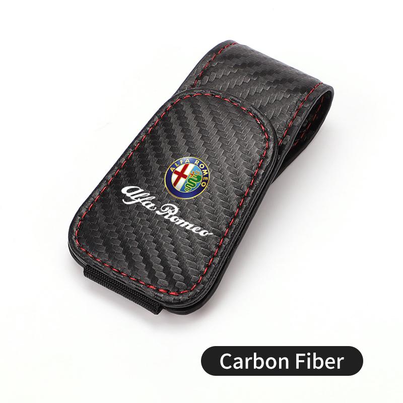 For Alfa Romeo Car Sunglasses Holder Magnetic Portable Ticket Card Clip Auto Accessories 159 Giulietta Giulia 147 Mito 156 159 jhb633