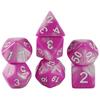 Набор многогранных игральных костей Dragon Game Magic Gathering Game Dice 7 шт. Набор игральных костей для смешивания цветов DND Dice Настольная игра Аксессуары