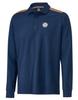 [Mercedes-Benz Collection] Genuine Men's Polo Shirt, Classic Blue, Size L